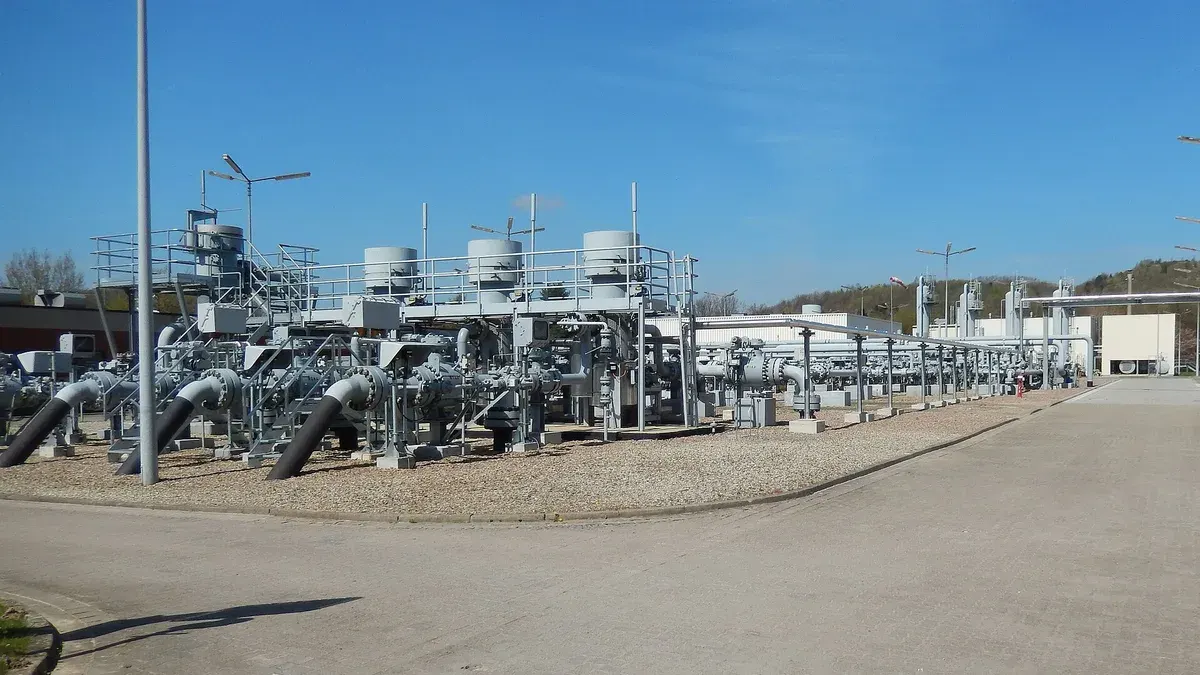 Almanya'da Empelde doğal gaz depolama tesisi